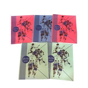 1987 vintage pee chee all season portfolio folder, school supply 5 pack￼